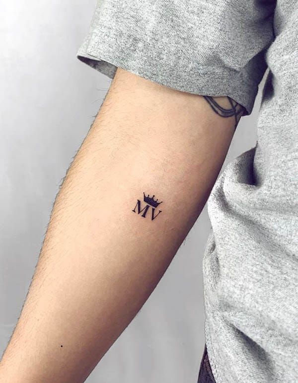 46 Unique Initial Tattoos For Men and Women - Our Mindful Life