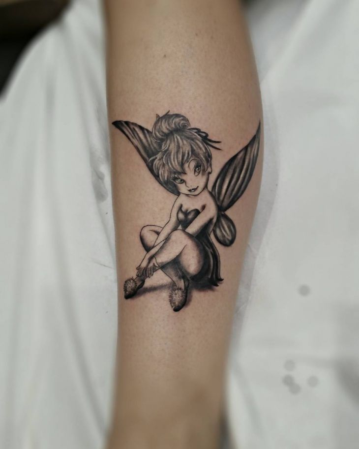14+ Tinkerbell Tattoo Designs, Ideas