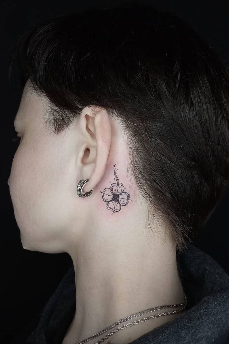 30+ Amazing Four Leaf Clover Tattoo Ideas