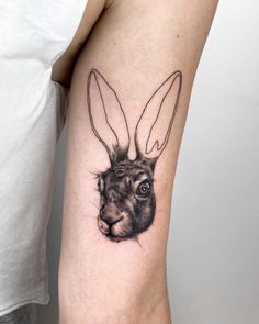 30 Rabbit Tattoo ideas | rabbit tattoos, bunny tattoos, tattoos