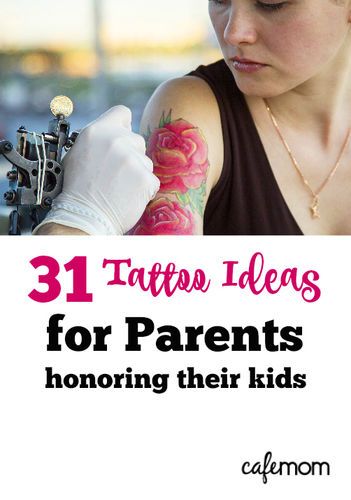 40 Meaningful Tattoos Parents Got To Honor Their Kids