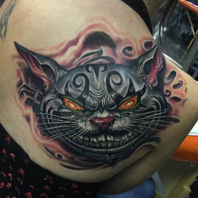Evil Cheshire Cat Tattoo – Best Tattoo Ideas Gallery