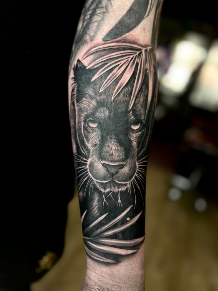 Panther Tattoo | Jungle Tattoo Ideas