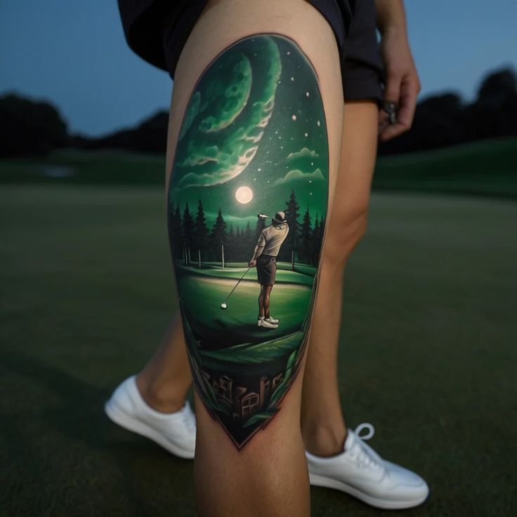 Golf Tattoos Collection