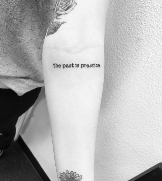 32 Quote Tattoo Ideas Everyone Should Consider - TattooBlend