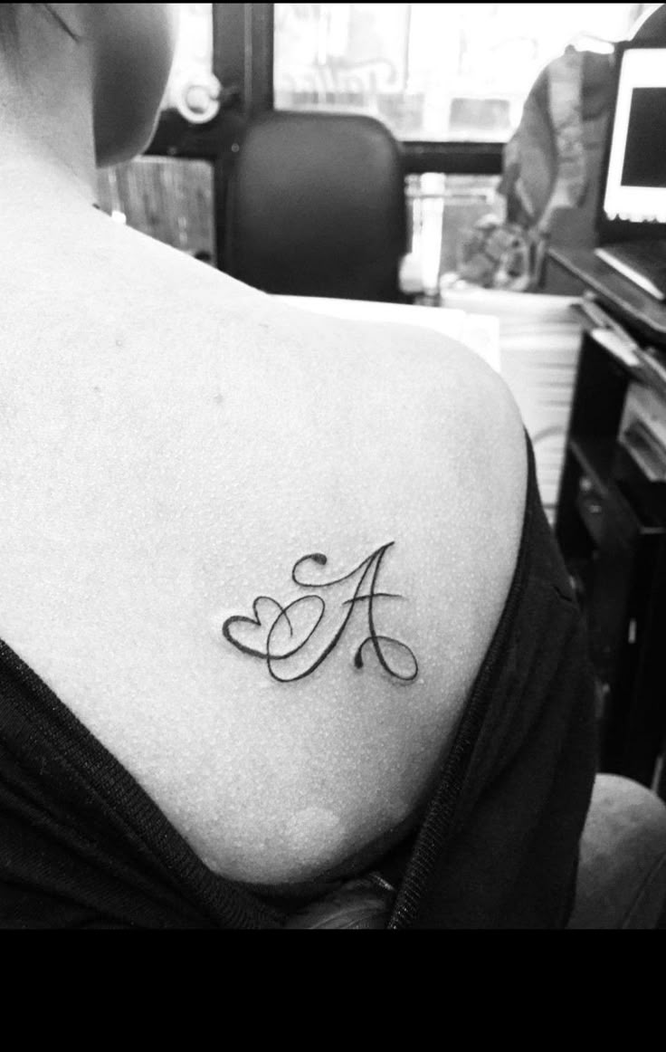 60+ Amazing A Letter Tattoo Designs and Ideas - Body Art Guru | Alphabet tattoo  designs,