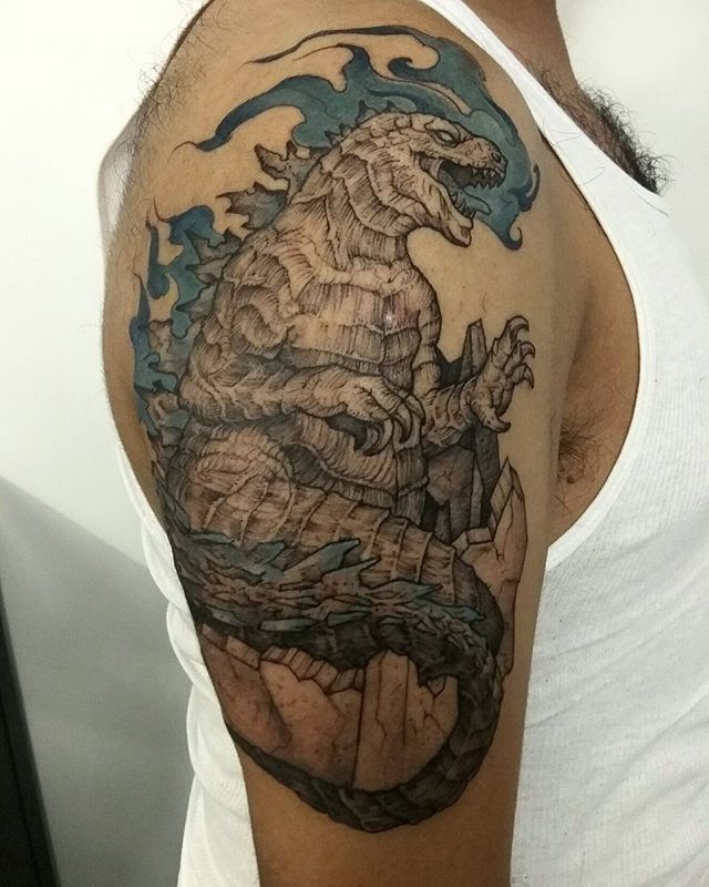 20 Tattoo ideas | godzilla tattoo, godzilla, godzilla wallpaper