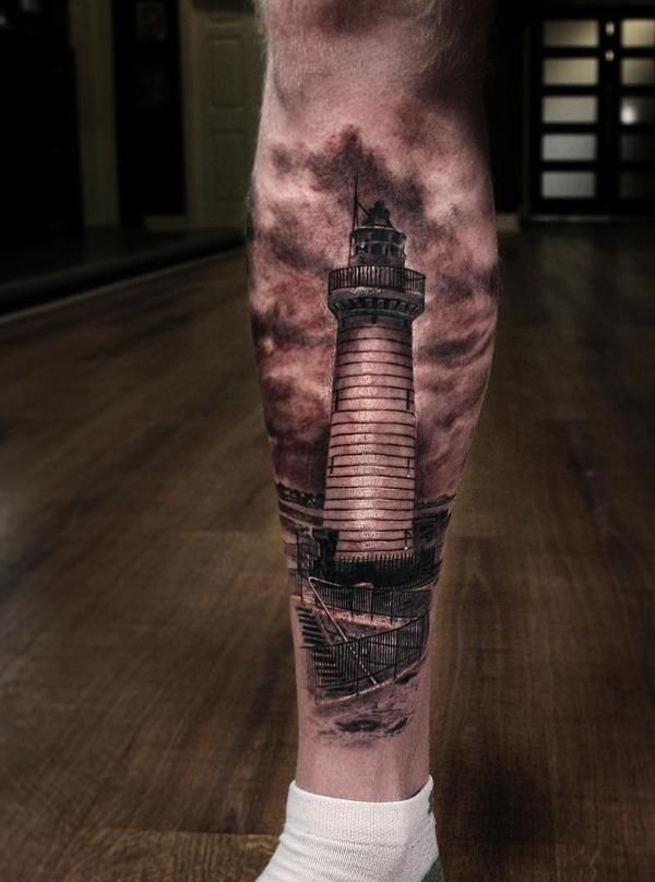 100 Lighthouse Tattoo Ideas: Designs, Meaning, Styles | Art and Design