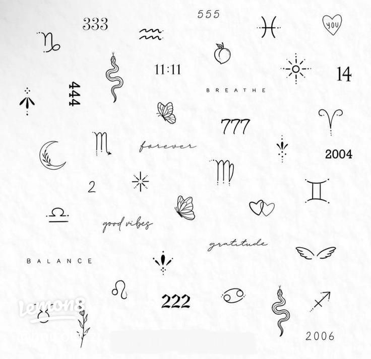 Lemon8 · 95 tiny tattoo ideas 🤍 · @hailee