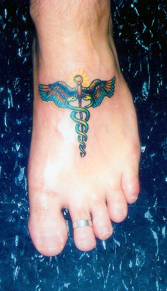 Pin by Susan Lydia on Medical tattoo | Caduceus tattoo, Medical tattoo, Tattoos
