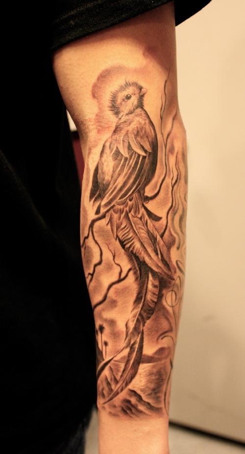 So going to get this! | Quetzal tattoo, Mayan tattoos, Tattoos