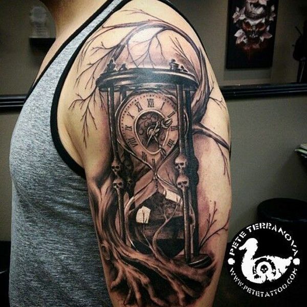 60 Hourglass Tattoo Ideas | Art and Design