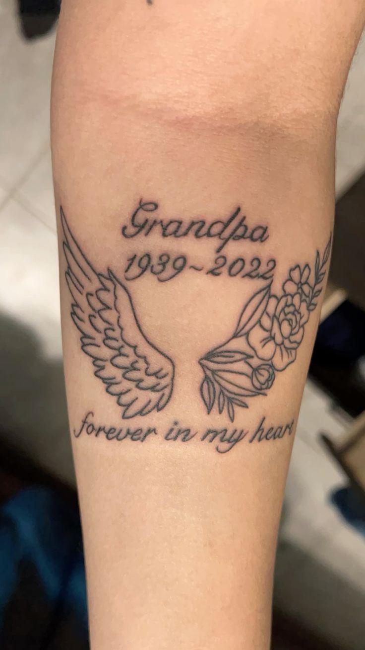 Tattoo for my grandpa
