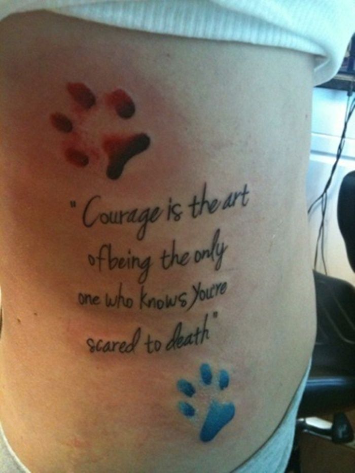 40 Amazing Dog Paw Tattoo Design Ideas