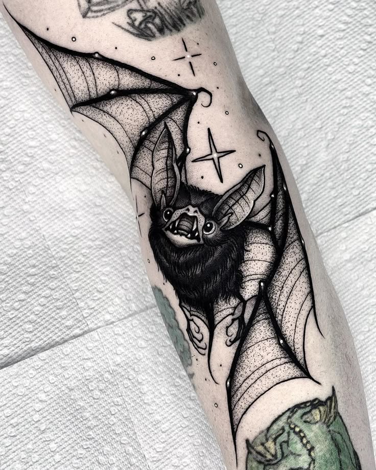 126+ Amazing Bat Tattoo Designs For 2024!