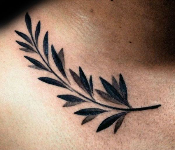 70 Artistic Olive Branch Tattoo Designs for Men