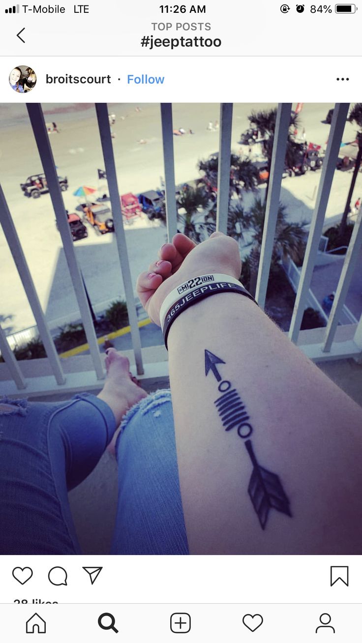 Pin by Miranda Holt on stuff | Jeep tattoo, Cute couple tattoos, Girl  tattoos