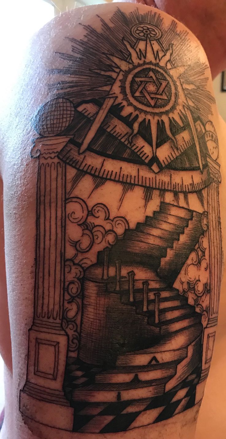 Masonic tattoo