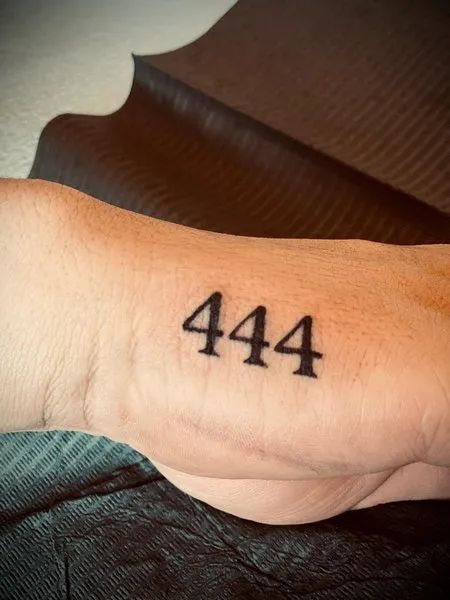 30 Best 444 Tattoo Ideas For Men And Women - Tattoo Pro