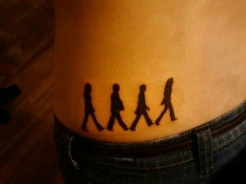 Beatles tattoo I'd want this smaller on my wrist
