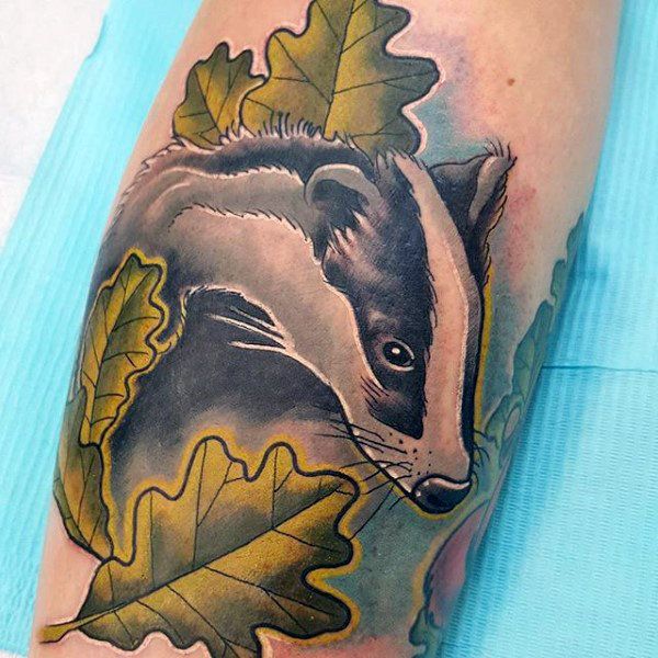 30 Honey Badger Tattoo Designs