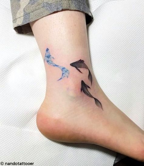 40 So Cute Tiny Fish Tattoo Ideas