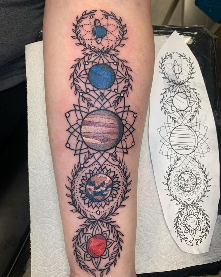 101 Amazing Solar System Tattoo Ideas That Will Blow Your Mind!