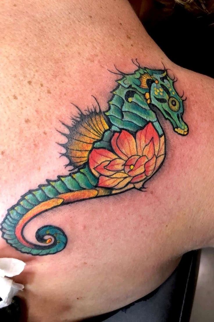 Top 30 Best Seahorse Tattoo Design Ideas (2021 Updated)