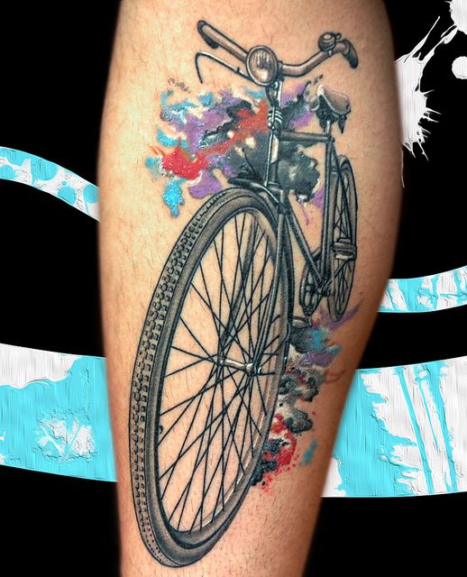 bicycle ink. I kind of dig that-- but I couldn't commit.