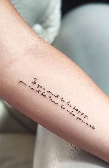 50 Best Quote Tattoos for Men and Women