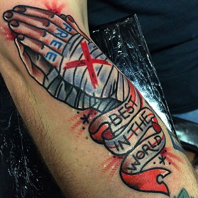 Wrestling Tattoos- WWF & more! on Instagram: “Awesome #CMpunk tattoo done  by @bloodofhounds. #Wrestlingtattoos” | Wrestling