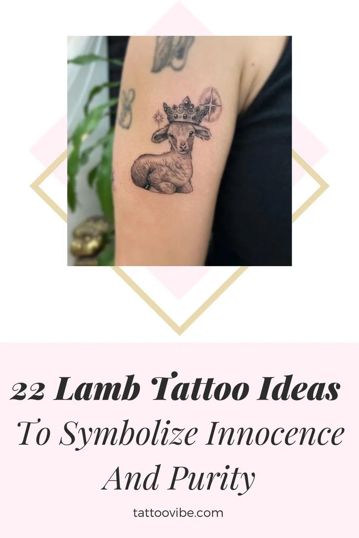 22 Gorgeous Lamb Tattoo Ideas To Symbolize Innocence And Purity