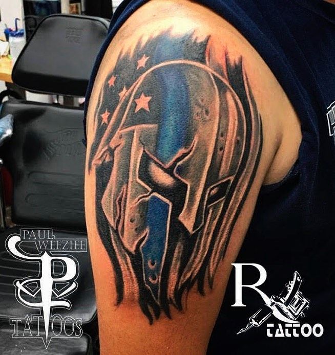 101 Amazing Police Tattoos For 2024!