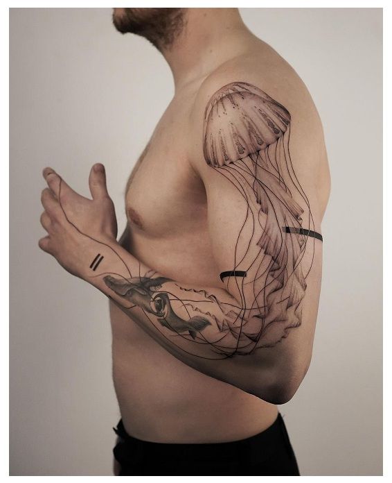10+ Best Jellyfish Tattoo Ideas for Ocean Lovers!