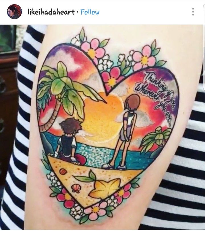 Kingdom Hearts Tattoo Idea