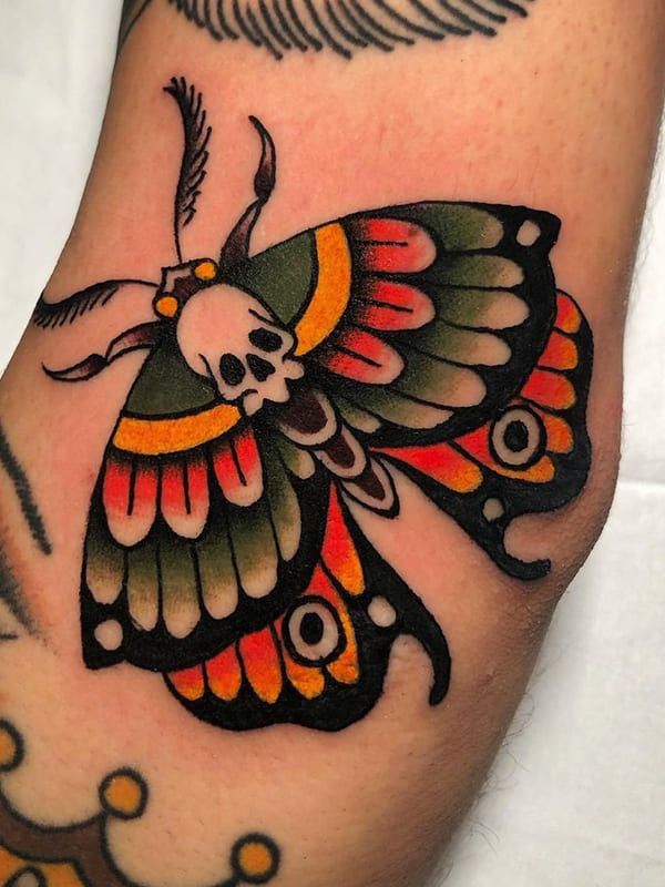 Best Summer 20+ Moth Tattoo Ideas 2023 → Tracesofmybody.com → Best Tattoo  Ideas