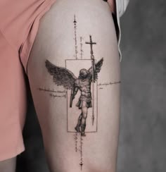 23 Archangel michael tattoo ideas | archangel michael tattoo, archangel  tattoo, archangel michael