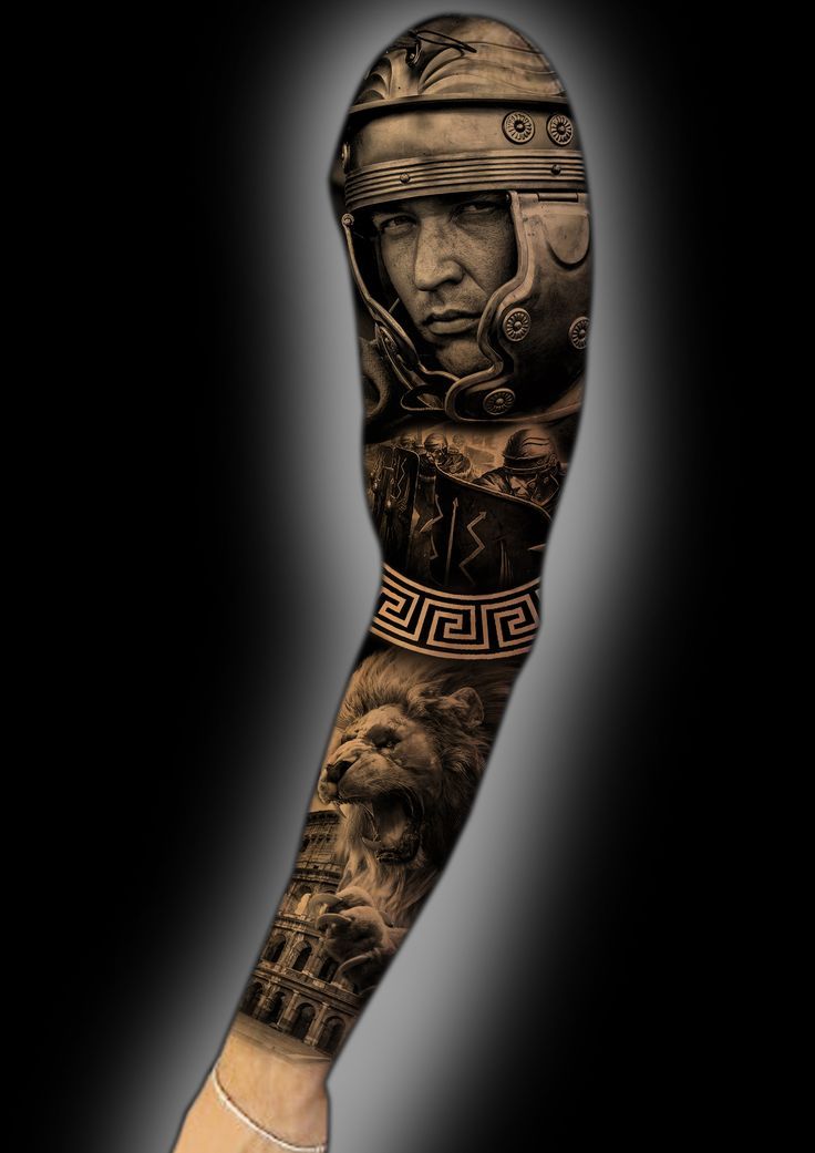 Roman Empire Tattoo Design