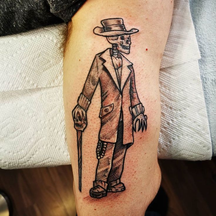 101 Amazing Skeleton Tattoos For 2024!