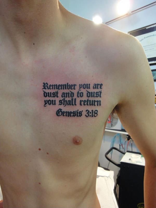 The 60 Best Bible Verse Tattoos For Men | Improb