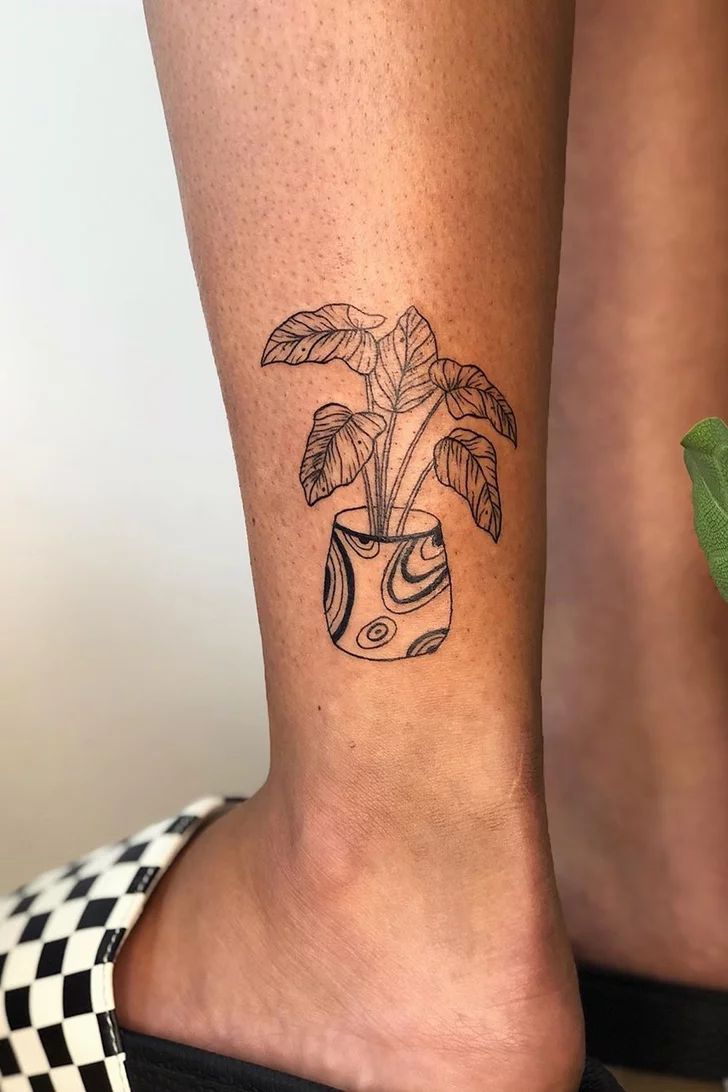60+ Tattoos That Any Plant Parent Will Find Unbe-leaf-ably Adorable