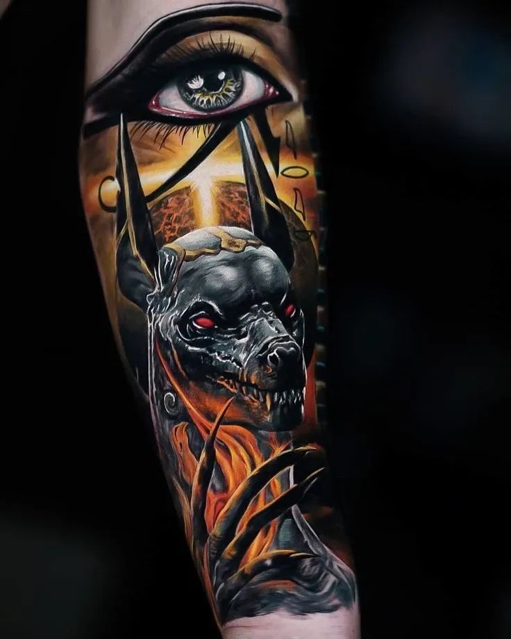 15 Best Anubis Tattoo Design Ideas In 2025 - Tattoo Pro