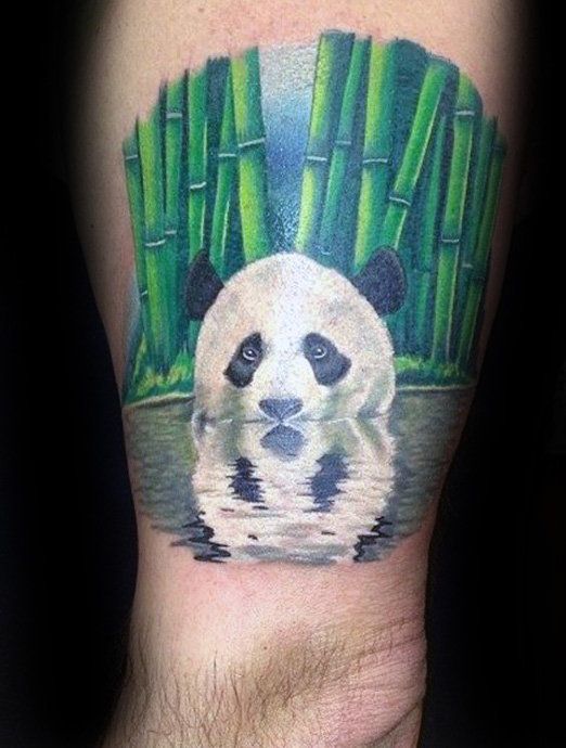 100 Stunning Panda Bear Tattoo Designs for Men