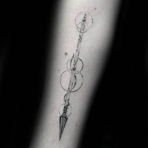 50 Rad Spear Tattoo Designs for Men