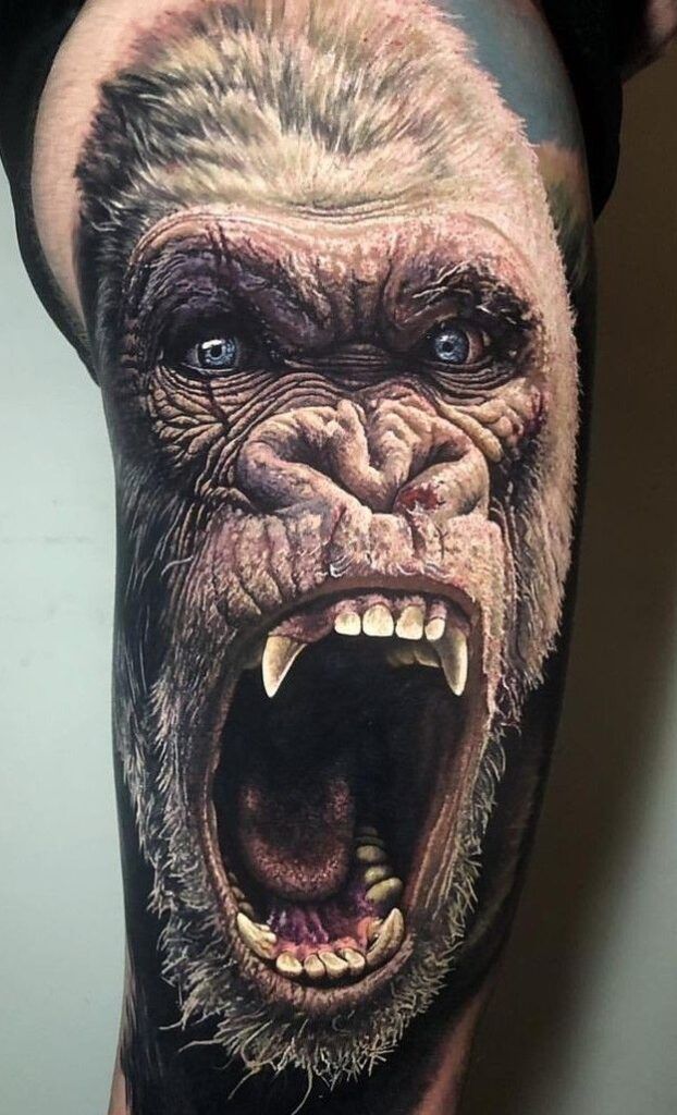 190+ Magnificent Gorilla Tattoo Designs With Meanings (2024)