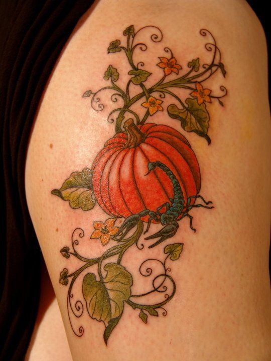 52 Pumpkin tattoos ideas | pumpkin tattoo, tattoos, halloween tattoos