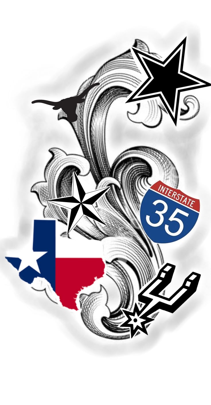 Texas Tattoos: Show Off Your State Pride