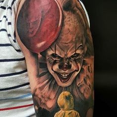36 pennywise tattoo ideas | pennywise tattoo, horror tattoo, movie tattoos