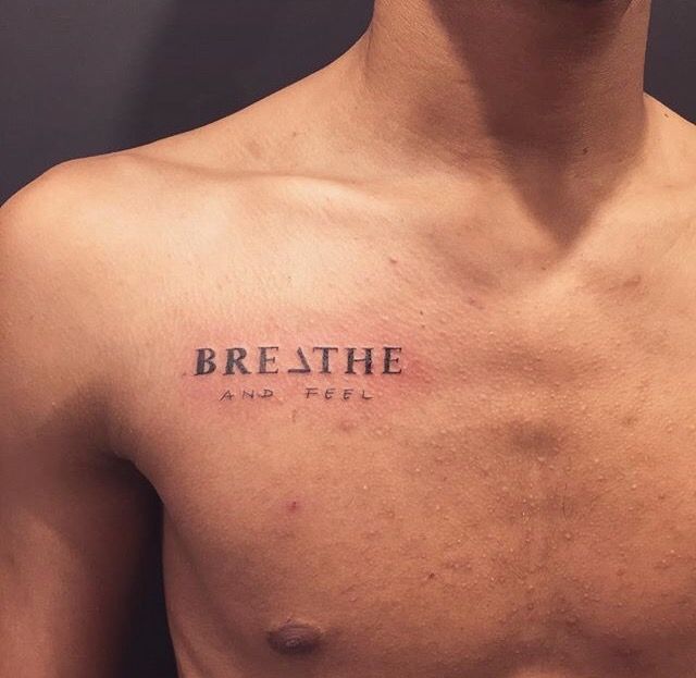 Pin by barbodara studio on • T A T T O O • | Chest tattoo men, Small chest  tattoos, Tattoos
