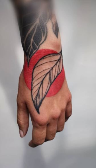 35 Beautiful Leaf Tattoos, Ideas, & Meanings - Tattoo Me Now